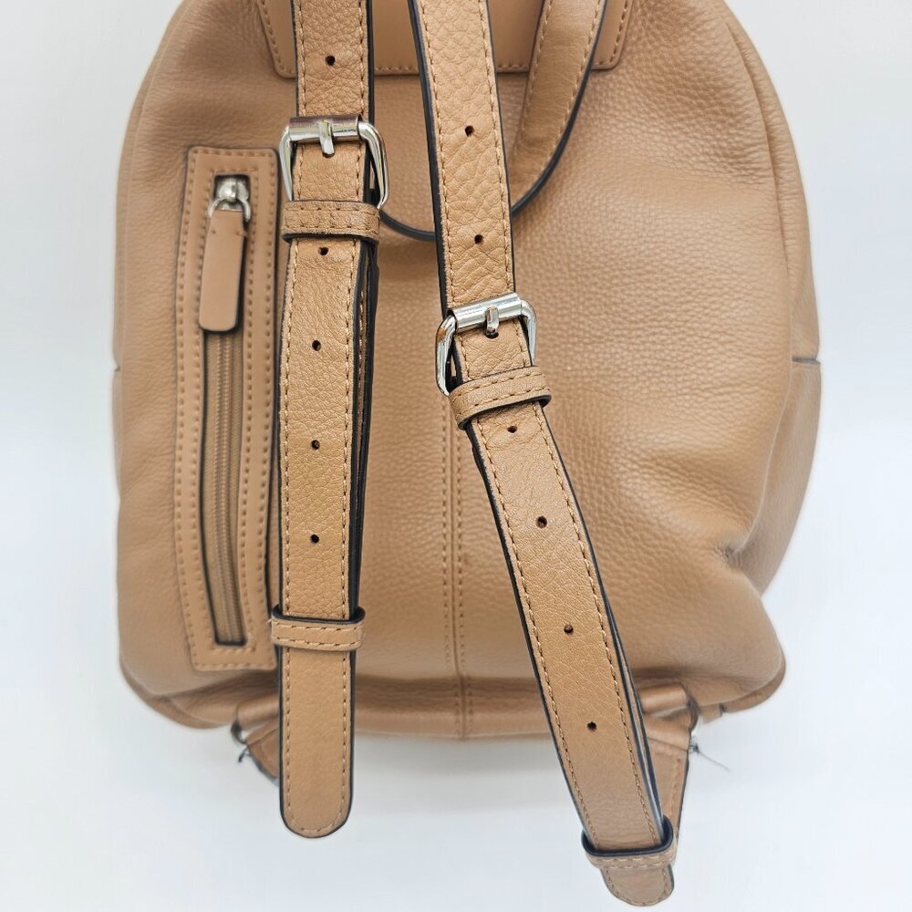 Calvin Klein Pebble Leather Small Backpack Tan – Repair Needed - Picture 5 of 16